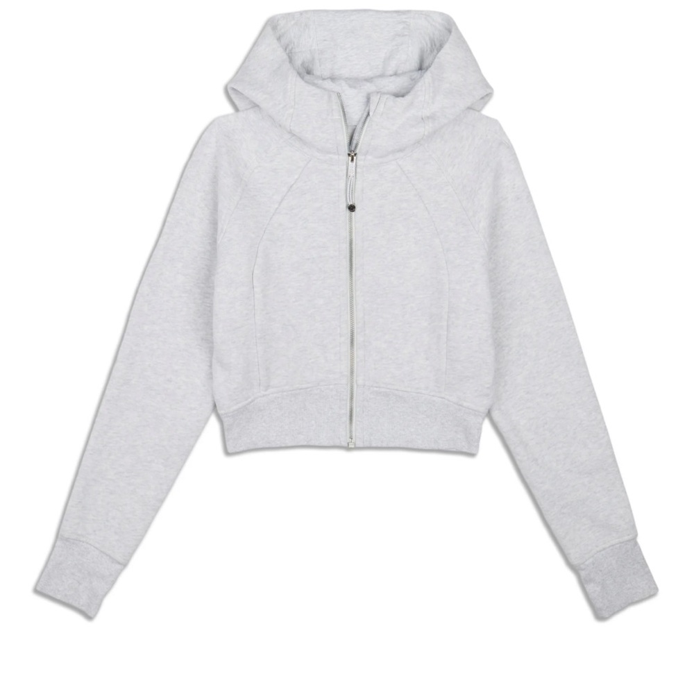 Lululemon Scuba Full-Zip Cropped Hoodie